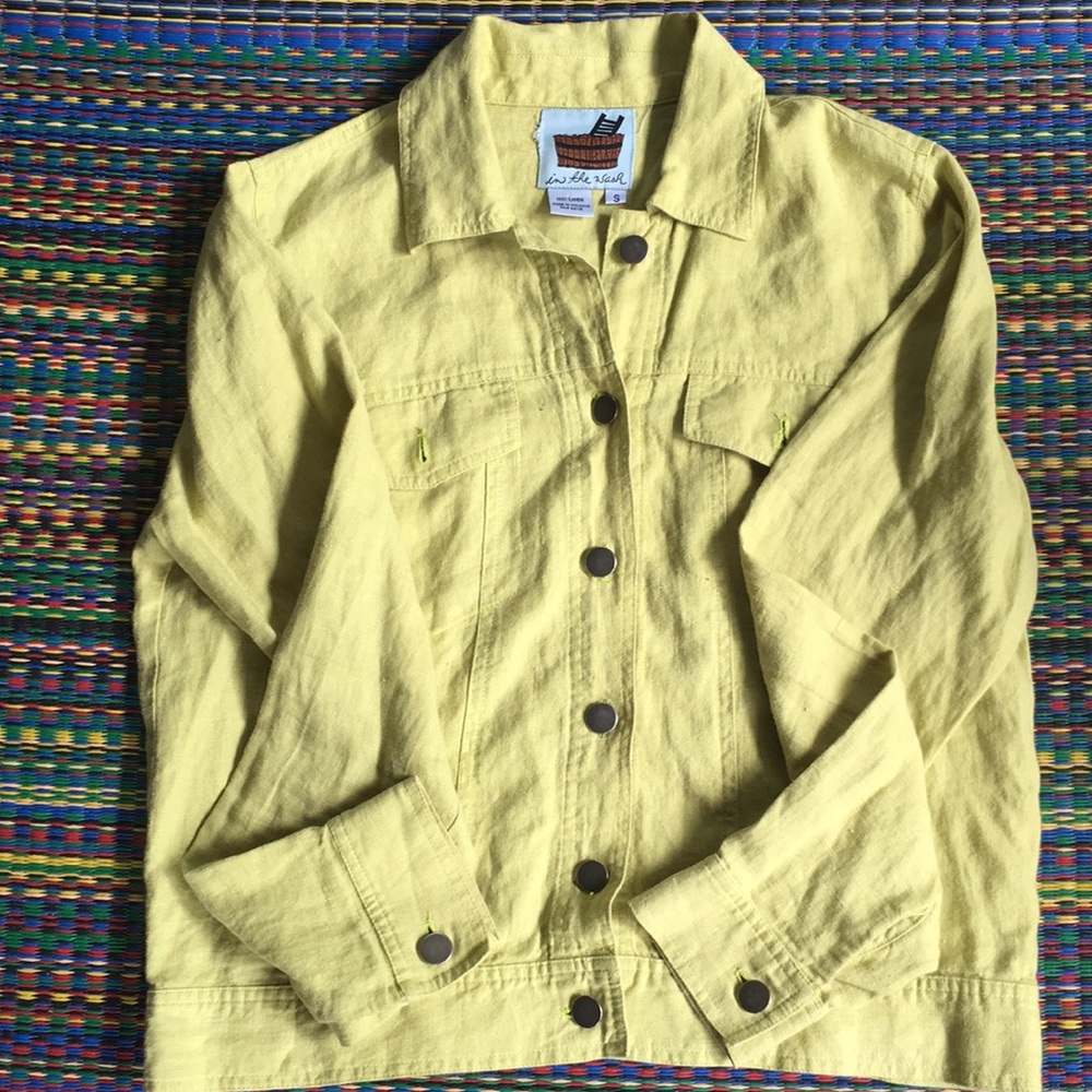 In The Wash Linen Jacket